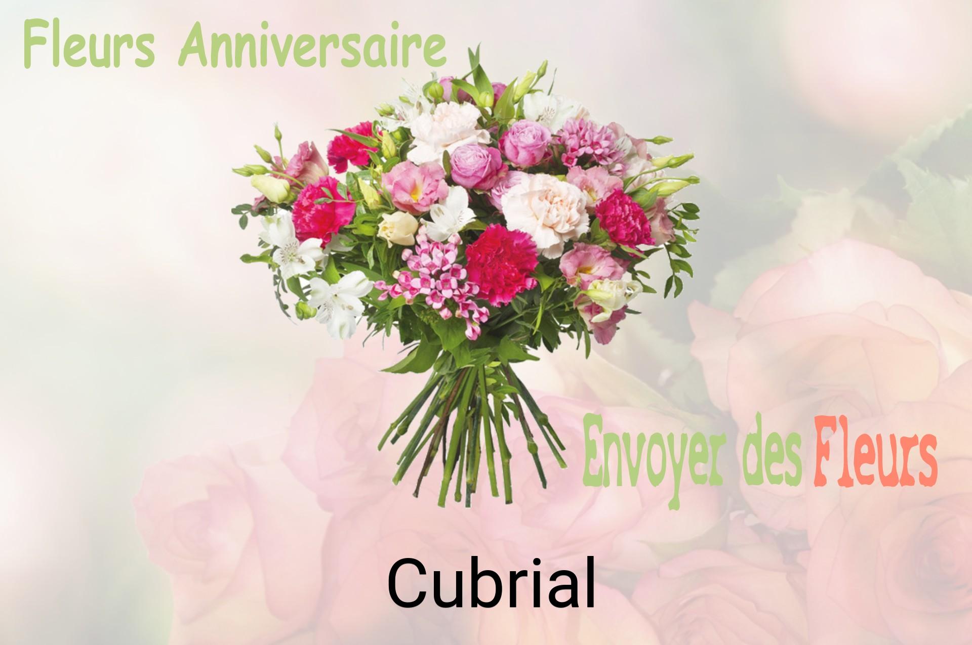 Bouquet de fleurs d’anniversaire livré à Cubrial